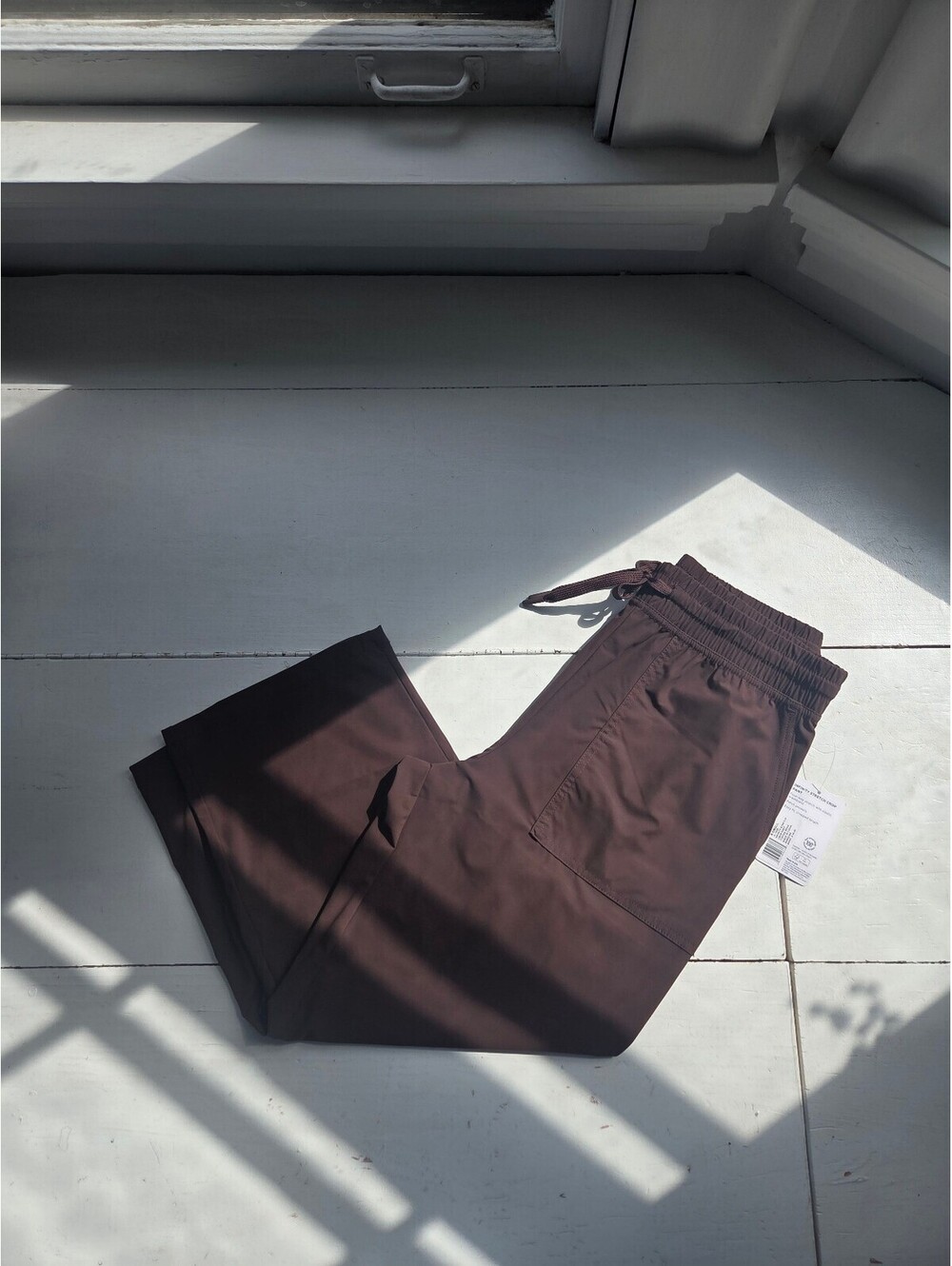 Jockey Infinity Stretch Crop Pants XS Brown